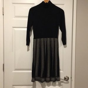Christopher & Banks herringbone sweater dress